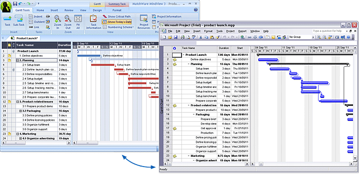 Work Breakdown Structure Vs Gantt Chart